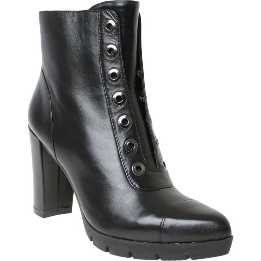 William Rast Carly Grommet Black Ankle Boots size 9